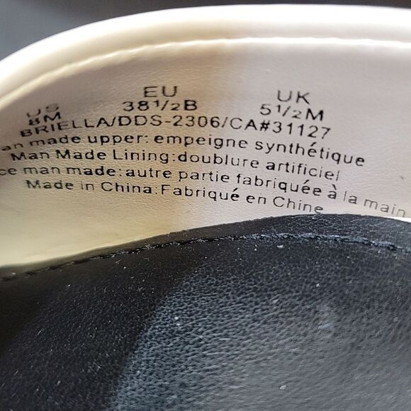 BRAND NEW DKNY BRIELLA LEATHER PLATFORM ANKLE WRAP PUMPS - Picture 8 of 16